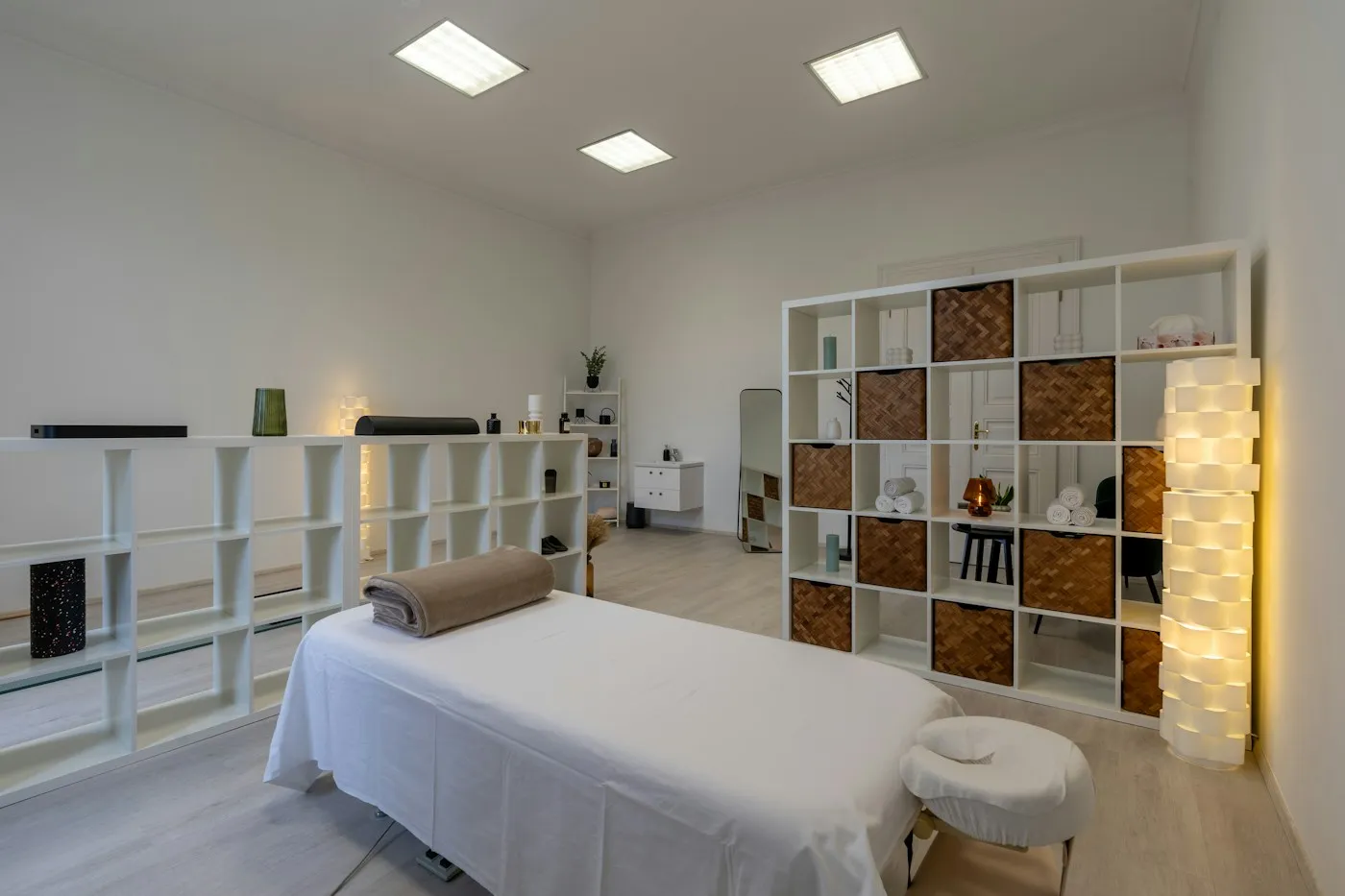 Sala de atendimento da clínica
